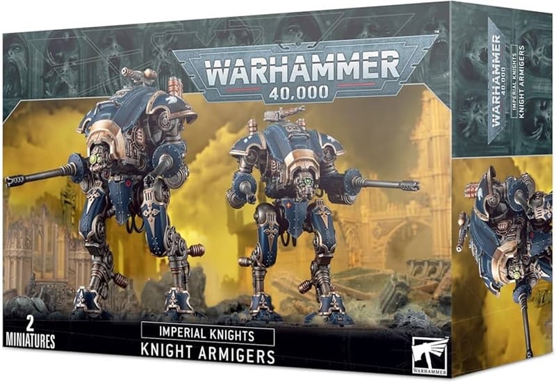 IMPERIAL KNIGHTS: KNIGHT ARMIGERS (WARGLAIVES/HELVERINS)